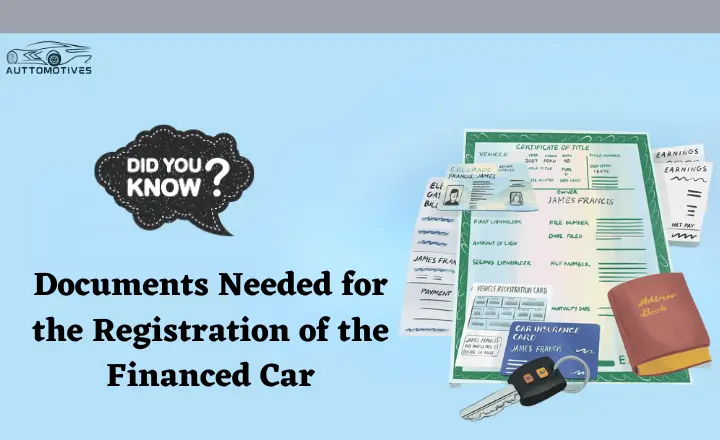 How to Register a Financed Car | 4 Steps You Don't Know Before