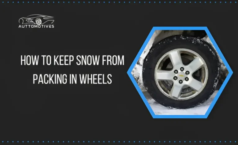 How to Keep Snow from Packing in Wheels